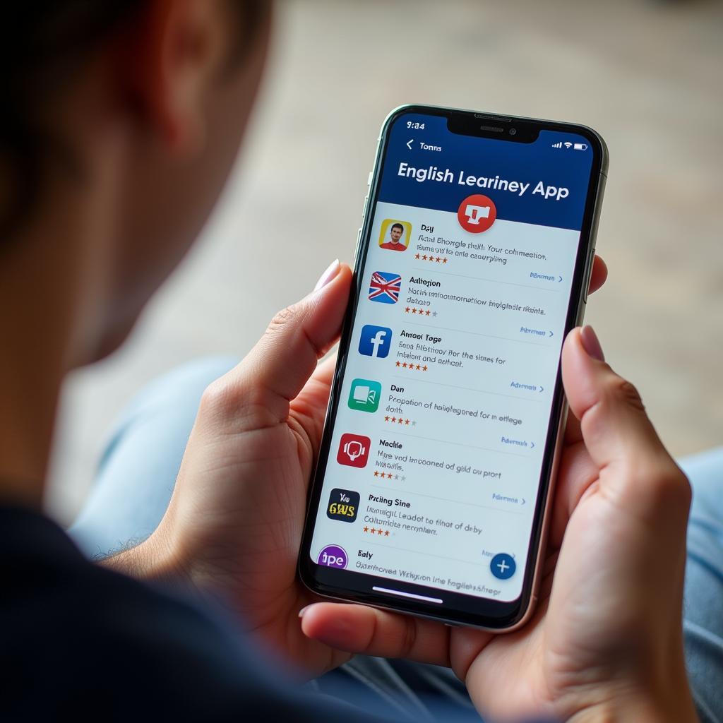 Lựa chọn app học tiếng anh nâng cao