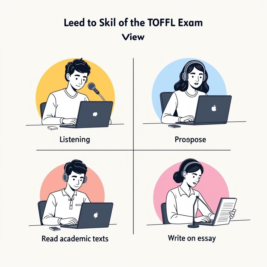 Luyện tập 4 kỹ năng TOEFL