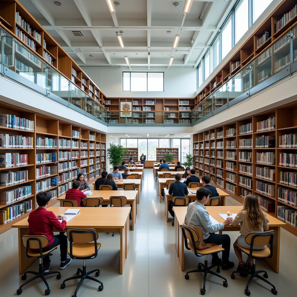 Thư viện khoa học tổng hợp: nguồn tài nguyên vô giá cho học sinh