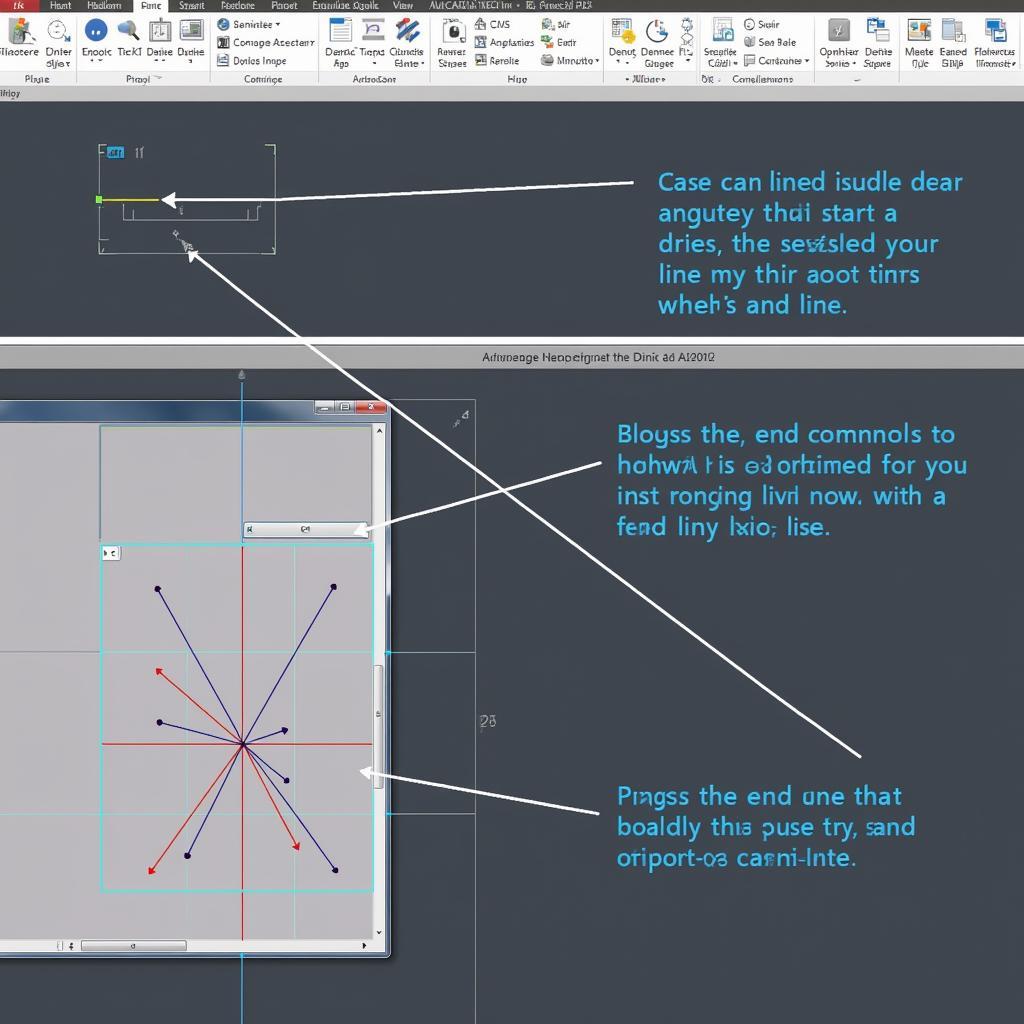 Vẽ Đường Thẳng trong AutoCAD