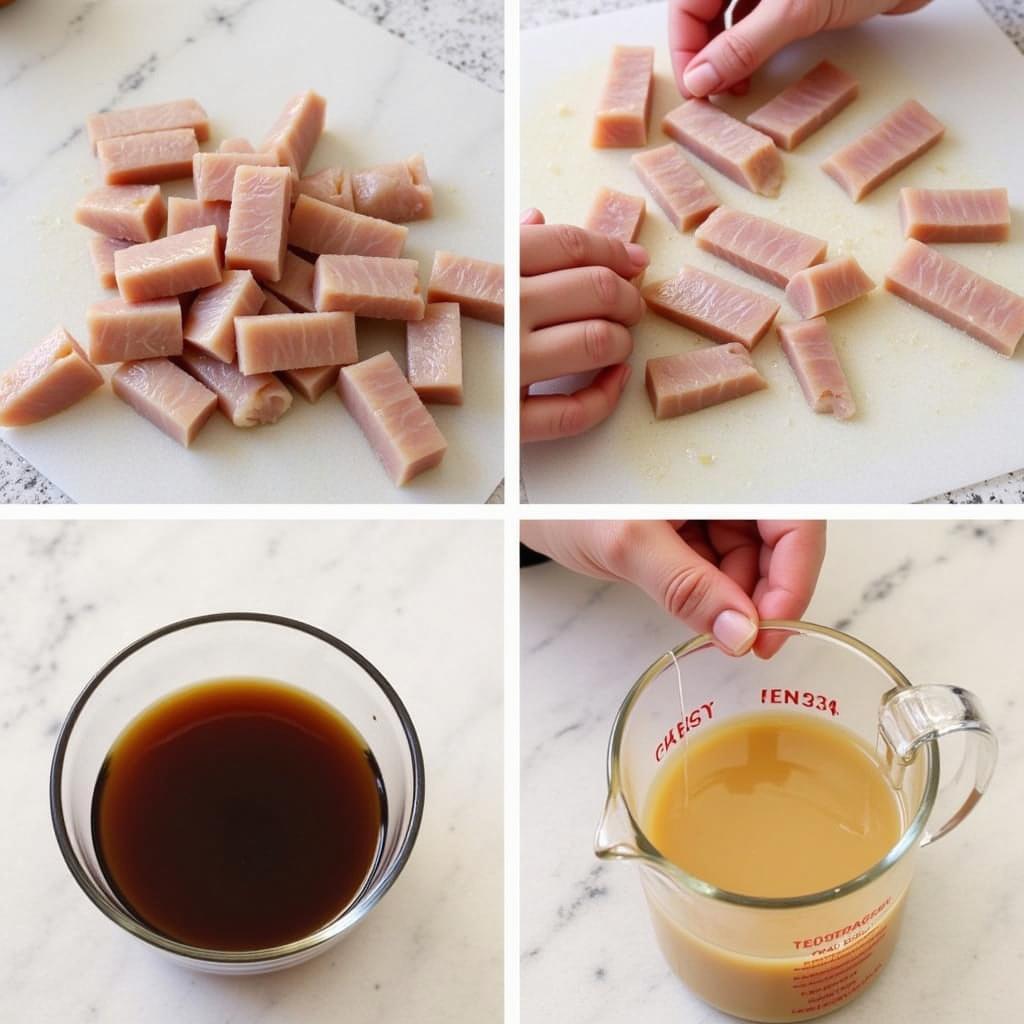 Xử lý nguyên liệu phân cá vi sinh
